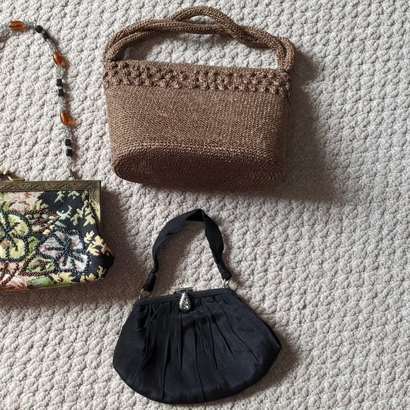 Two Fancy Small Evening Bags - Picture 1 of 4